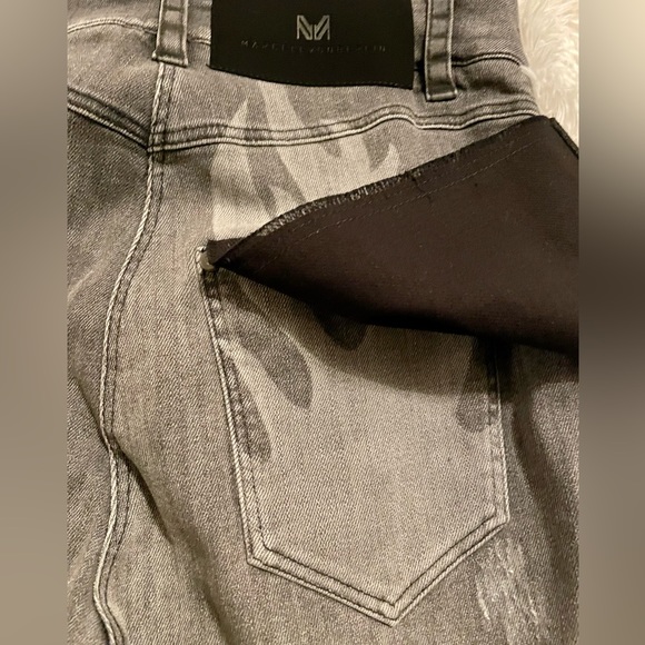 Marcell Von Berlin Skinny Distressed Jeans - Picture 7 of 13